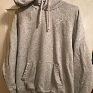 Gymshark Light Gray Hoodie womens Large
